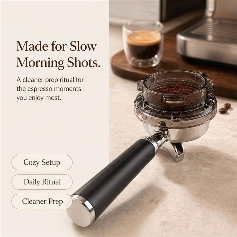 Breville Espresso Barista Touch - عرض ساخن على مصفوفة توزيع القهوة