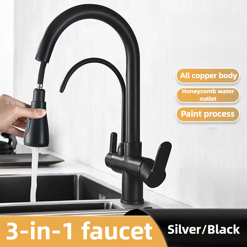 صنبور المطبخ التجاري مع بخاخ س - مراجعة Commercial Kitchen Faucet وسعره