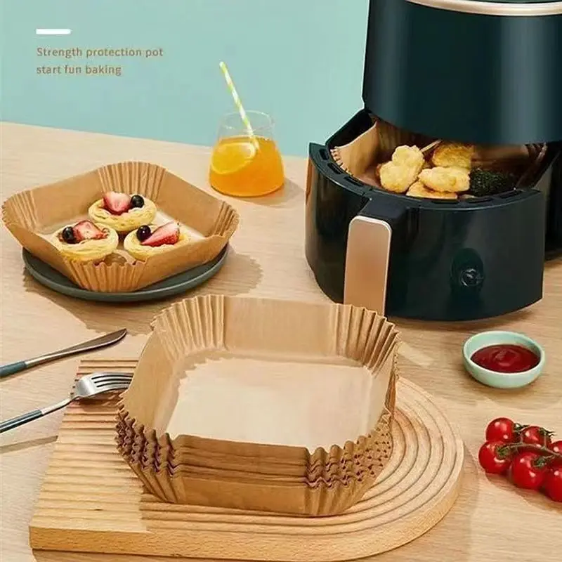 50/100 قطعة مقلاة هوائية صينية - مراجعة Commercial Kitchen Pans وسعره