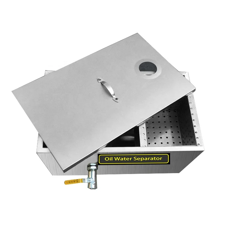 فاصل الزيت عن الماء/مصيدة الده - مراجعة Commercial Kitchen Grease Trap وسعره