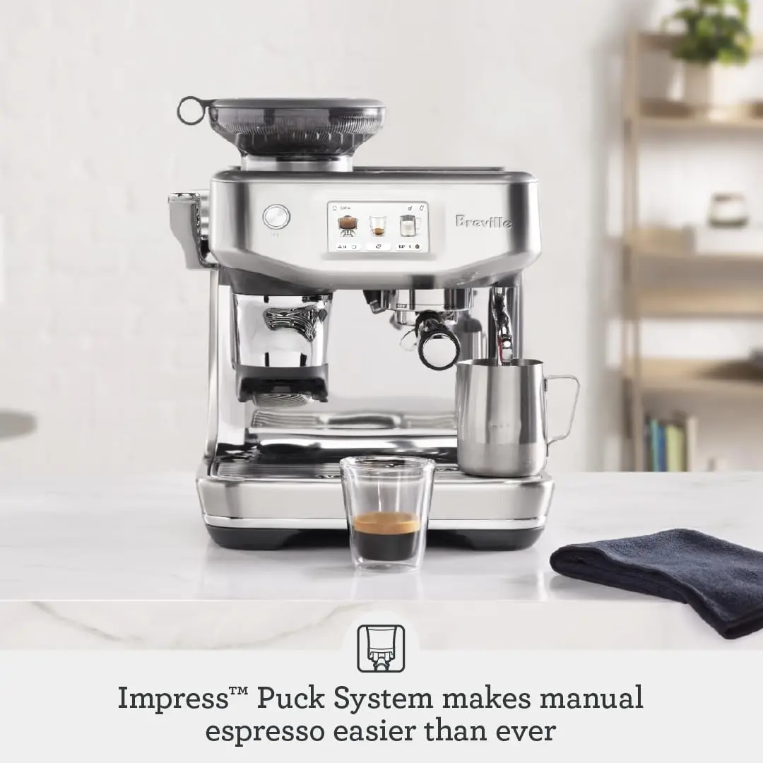 ماكينة إسبريسو بريفيل باريستا  - مراجعة Breville Espresso Barista Touch وسعره