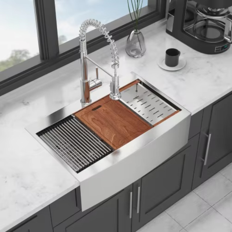 حوض مطبخ تجاري شديد التحمل من  - مراجعة Commercial Kitchen Usa وسعره