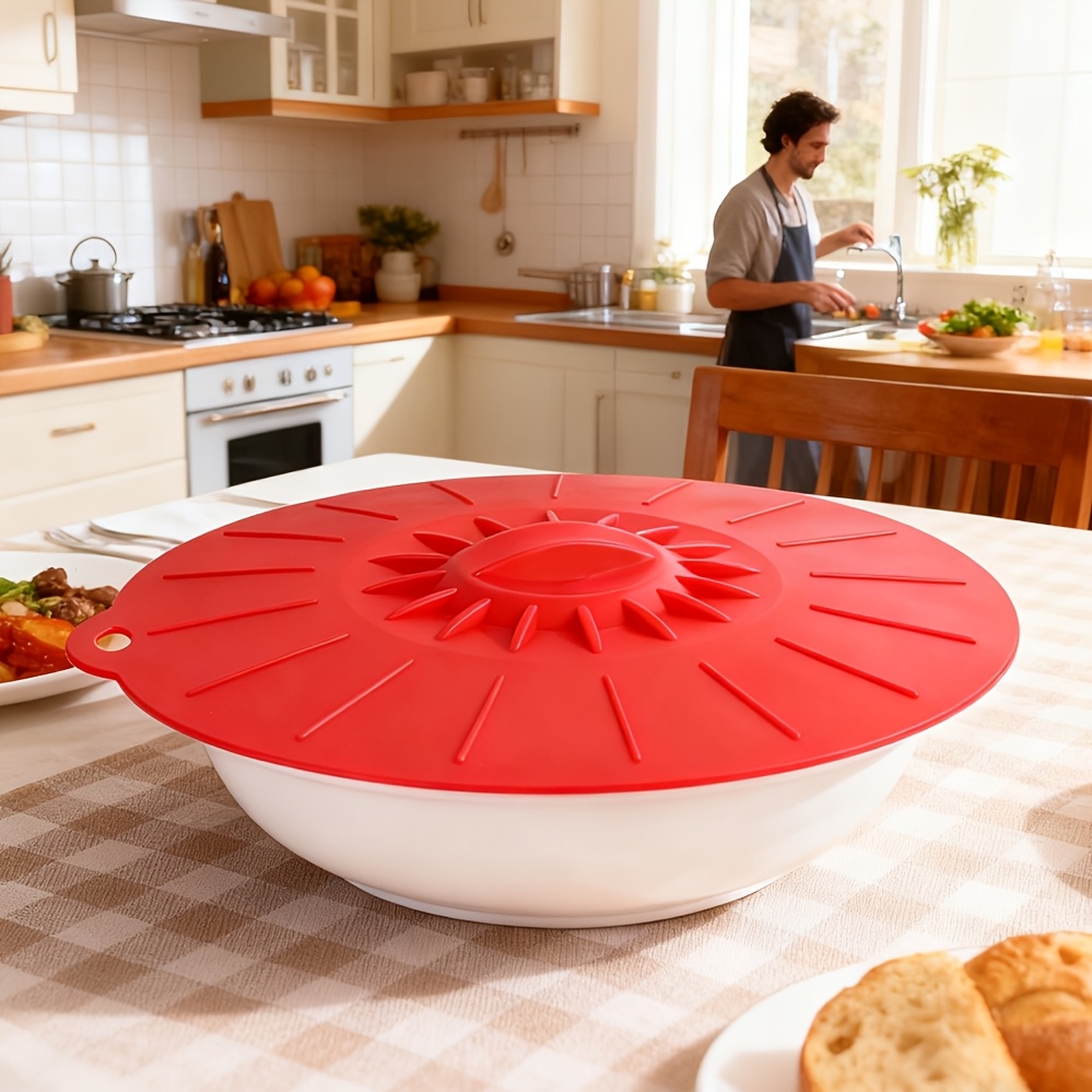 أغطية سيليكون من 5 قطع، أغطية  - مراجعة Commercial Kitchen Pans وسعره